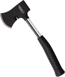 AH027 American Hunter Hand Axe - Black Carbon Steel Head