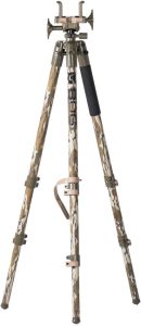 BOG1164398 BOG Death Grip Tripod Bottomland Camo Hunting Shooting Stand