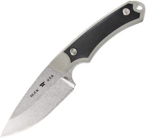Buck Alpha Hunter Select Gray Drop Point 420HC