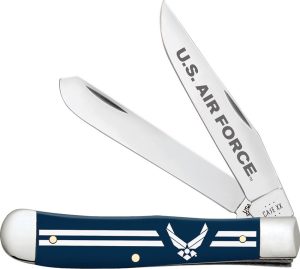 Case Cutlery Air Force Trapper Blue - Synthetic