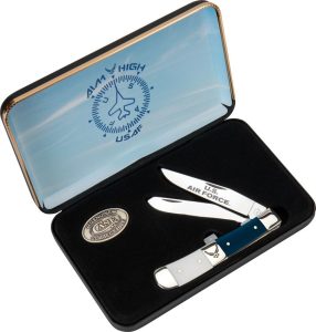 Case Cutlery Air Force Trapper Gift Set - Synthetic