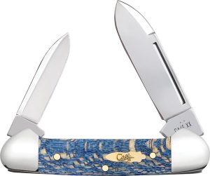 Case Cutlery Baby Butterbean Blue Sycamore Knife