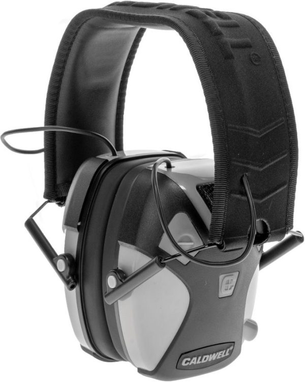 CLD1099602 Caldwell E-Max Pro Ear Muffs Gray - 23dB NRR Electronic