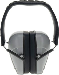 Caldwell Passive Low Pro Earmuff Gray - 24dB NRR