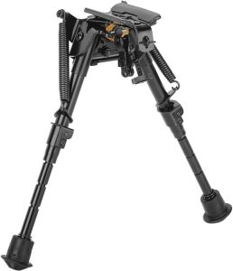 CLD247142 Caldwell XLA 6-9 Bipod Pivot - Lightweight Aluminum Rifle Rest