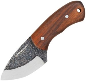 CTK81027HC Condor Beetle Neck Knife Fixed Blade 1095HC Steel Walnut Handle