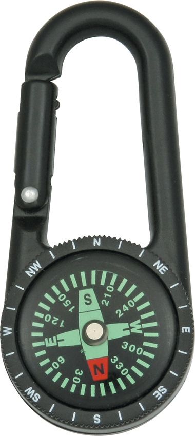 Explorer Carabiner Compass - Black