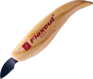 Flexcut Right-Handed Hook Knife Gouge Style Curved Blade