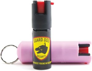 GDQAPK Guard Dog Quick Action Pepper Spray - Pink ABS Case