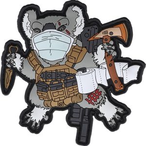 HBBP2021 Halfbreed Blades C-19 Drop Bear Morale Patch
