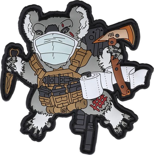 HBBP2021 Halfbreed Blades C-19 Drop Bear Morale Patch