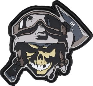 HHAP2014 Hardcore Hardware Australia Skull Patch - PVC Velcro