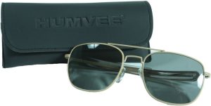 Humvee Pilot Sunglasses 57mm Desert Khaki Frame
