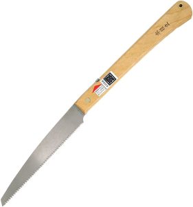 KAKUGEN EDOME Folding Saw - Stainless Blade Wood Handle