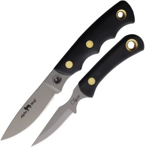 Knives Of Alaska Alpha Wolf/Cub Combo Black