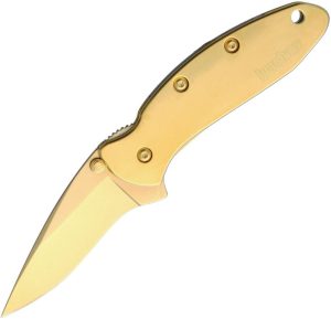 KS1600G Kershaw Chive Framelock Assisted - Gold DLC