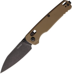 KS6105FDEBW Kershaw Bel Air DuraLock Brown Folding Knife CPM MagnaCut