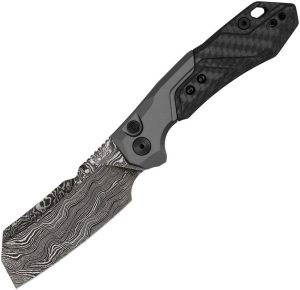 KS7850BLKDAM Kershaw Auto Launch 14 Damascus Cleaver