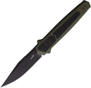 KS7951OLBLK Kershaw Auto Launch 17 OL MagnaCut - OD Green