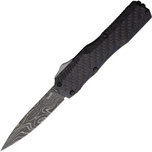 Kershaw Auto Livewire OTF CF Damascus - Carbon Fiber