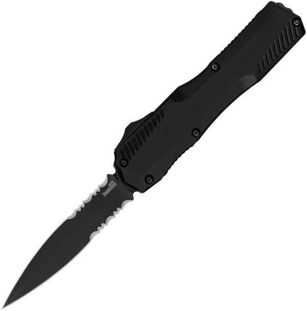 Kershaw Auto Livewire OTF Serrated Black