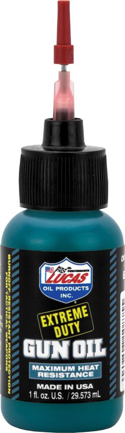 Lucas Oil Extreme Duty Gun Oil 1oz - High-Heat Formula