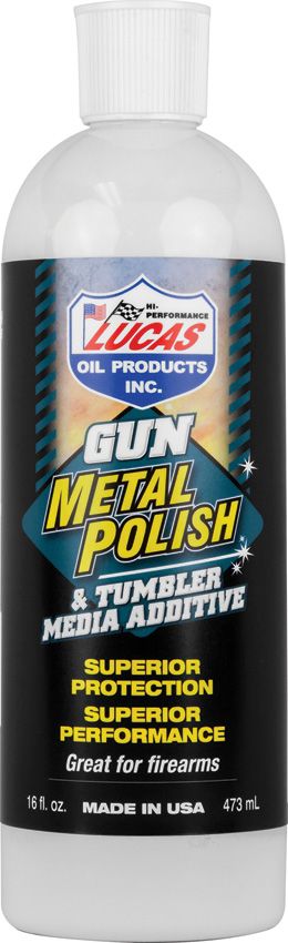 Lucas Oil Gun Metal Polish 16oz - All-Metal Cleaner