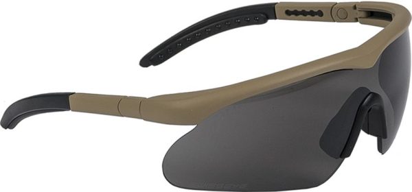 M4547 Swisseye Raptor Sunglasses - Coyote Tan Smoke Lens