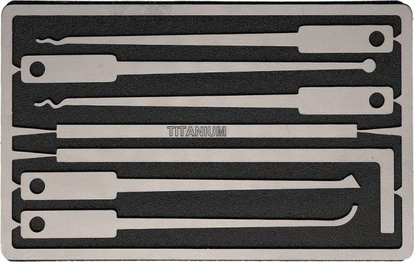 MAR020 Maratac Covert Titanium Lock Pick Set