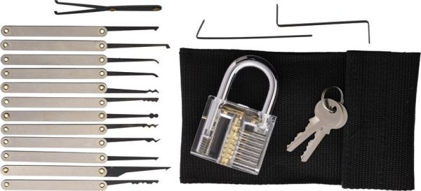Maratac Lock Manipulation Training Kit - Titanium