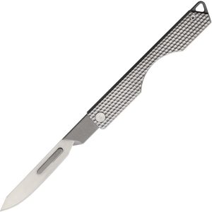 MAR082 Maratac Oversized Folding Scalpel - Titanium EDC