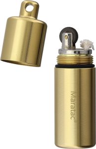 MARA45 Maratac Peanut XL Lighter Brass - Multi-Function EDC
