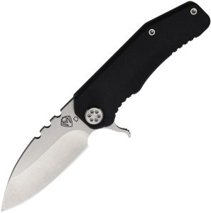 MD001DTQ08TM Medford 187 Flipper D2 Steel Folding Knife Black G10 USA
