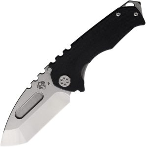 MD0284TT07TM Medford Genesis G Framelock S45VN Tanto Folding Knife Black