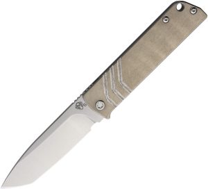 MD214STT01TM Medford Antik Framelock S35VN Tanto Folding Knife Titanium