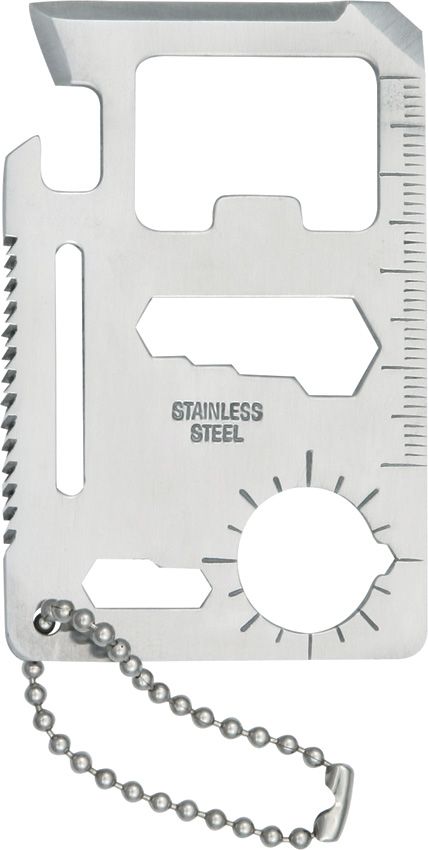 Miscellaneous Survival Card Multi-Tool - Stainless Steel