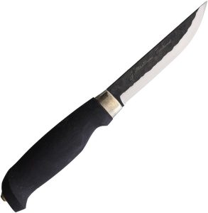 MN131013 Marttiini Ilves Black Edition Fixed Blade 80CrV2 Carbon Steel Knife