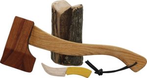 Milestone Toys Laughing Axe - Mahogany & Oak