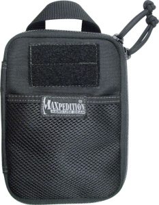 Maxpedition EDC Pocket Organizer Black Clamshell