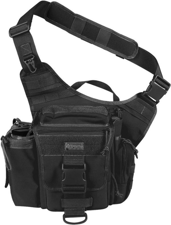 MX412B Maxpedition Jumbo Versipack Tactical Shoulder Bag Black