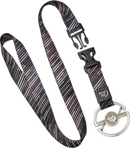 Nite Ize Medallion Key Lanyard - Stainless Carabiner