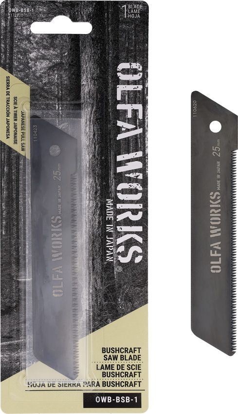 OWBBSB1 OLFA WORKS Bushcraft Saw Spare Blade - SK5