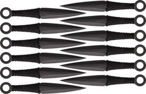 PA3335 Pakistan 12 Piece Throwing Knife Set - Stainless Steel Dagger