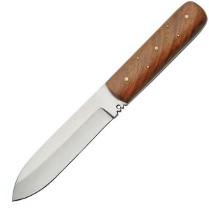 PA7988 Pakistan Classic Patch Knife - Brown Burlwood
