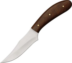 PA7993 Pakistan Dress Skinner Patch Knife - Burlwood