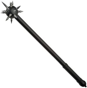 PA901146BK Pakistan Black Mace Ball Spike 34.75" Stainless Steel Weapon
