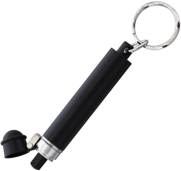 PSKEYCHAINB Peppershield Keychain Guard 0.5oz Pepper Spray Black
