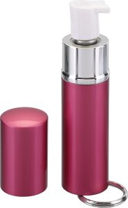Peppershield Lipstick Pepper Spray 10ft Range Pink
