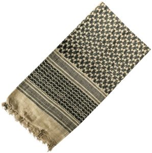 Pathfinder Tactical Shemagh Scarf Tan - Cotton Weave