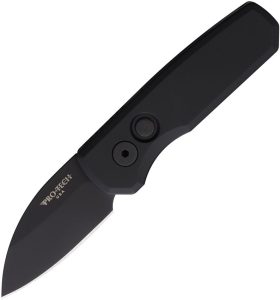PTKR5303 Pro Tech Runt 5 Black - MagnaCut Wharncliffe